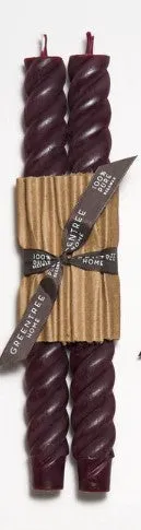 10" Rope Candle Pair