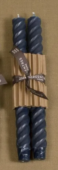10" Rope Candle Pair