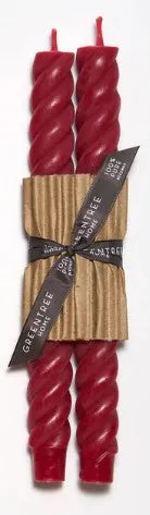 10" Rope Candle Pair