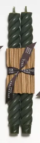 10" Rope Candle Pair