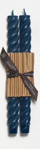 10" Rope Candle Pair