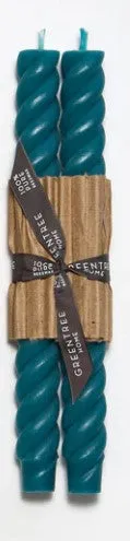 10" Rope Candle Pair