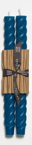 10" Rope Candle Pair