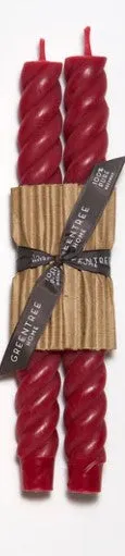 10" Rope Candle Pair