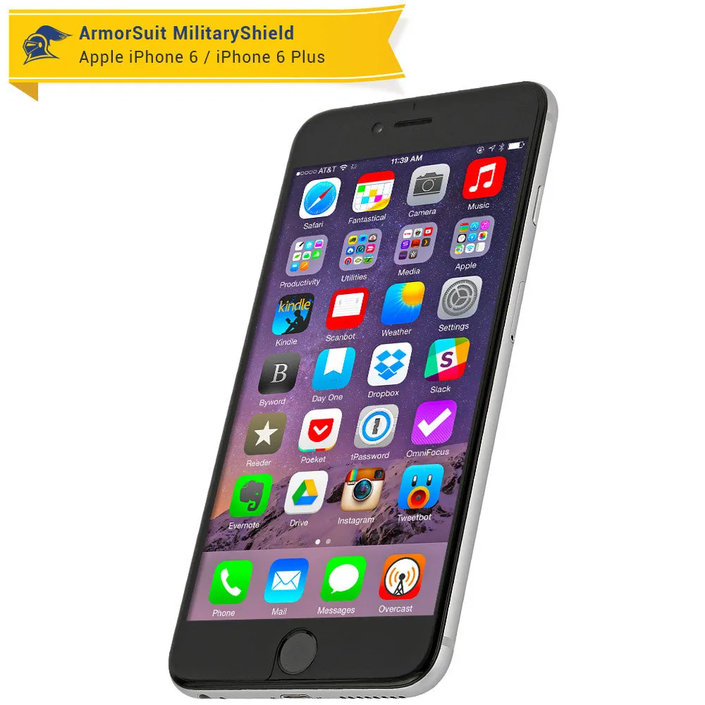 [2 Pack] Apple iPhone 6 / 6s Matte (Anti-Glare) Screen Protector