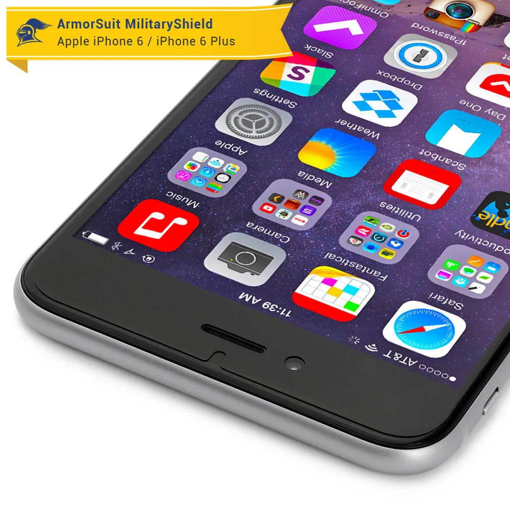 [2 Pack] Apple iPhone 6 / 6s Matte (Anti-Glare) Screen Protector