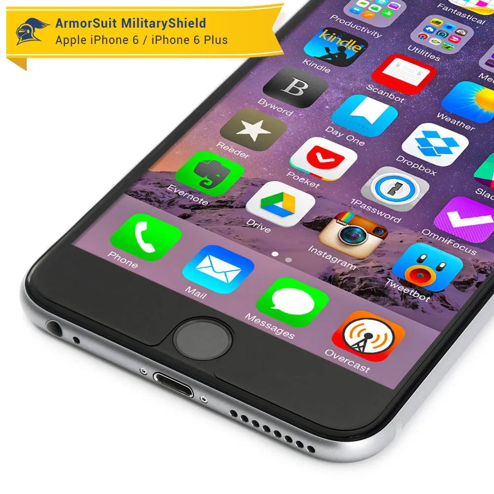 [2 Pack] Apple iPhone 6 / 6s Matte (Anti-Glare) Screen Protector