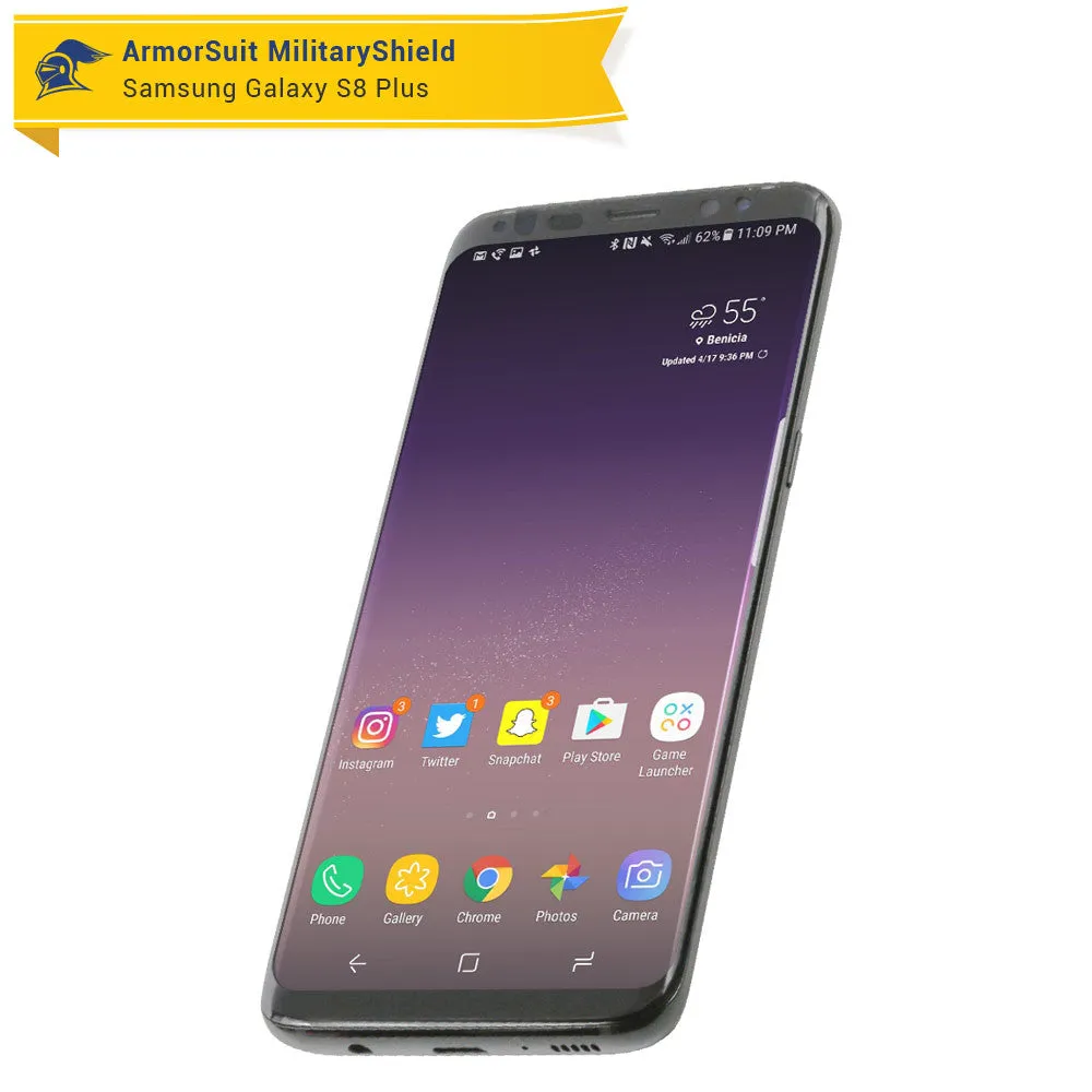 [2-Pack] Samsung Galaxy S8 Plus (Matte) Screen Protector