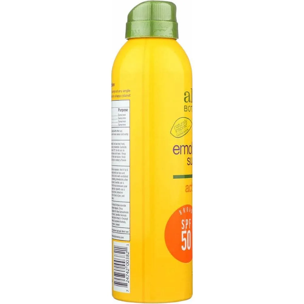Alba Botanica Kids Spray Sunscreen Spf 50, 6 Oz