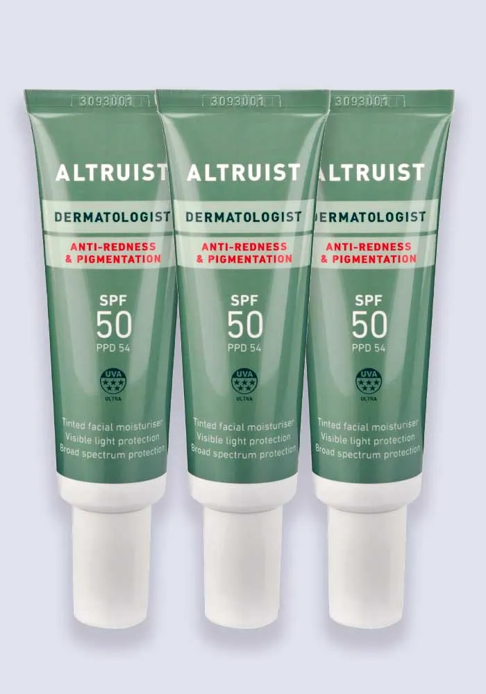 Altruist Dematologist Anti Redness & Pigmentation Cream 30ml - 3 Pack Saver