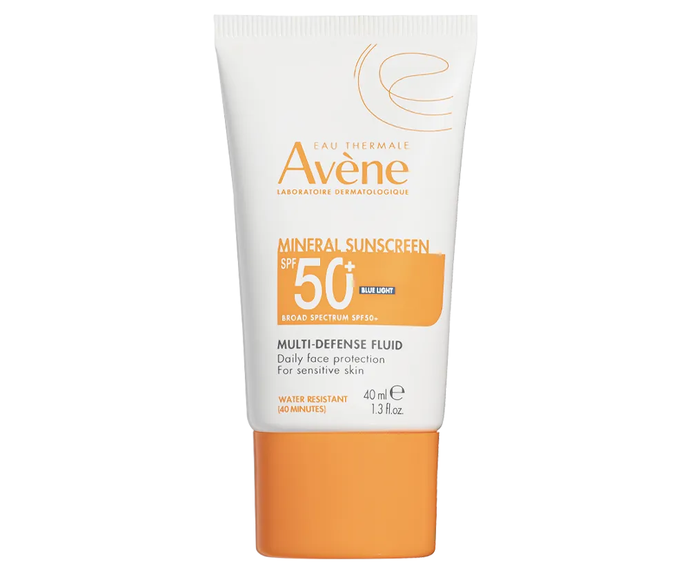 Avene Mineral Sunscreen SPF 50  Multi-Defense Fluid 1.3oz