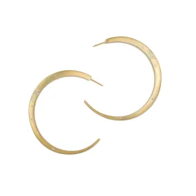 diamond major eclipse hoops