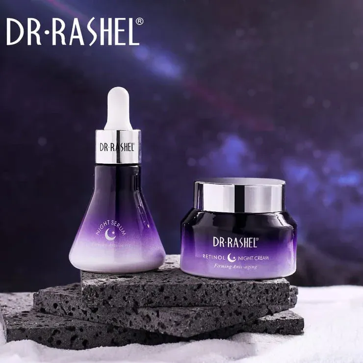 Dr.Rashel Vitamin C & Rentinol Day & Night Face Serum - Pack Of 2 DRL-1724