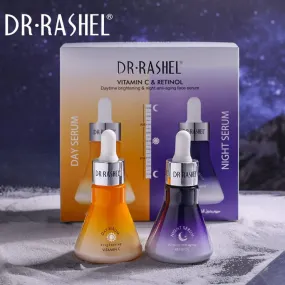 Dr.Rashel Vitamin C & Rentinol Day & Night Face Serum - Pack Of 2 DRL-1724