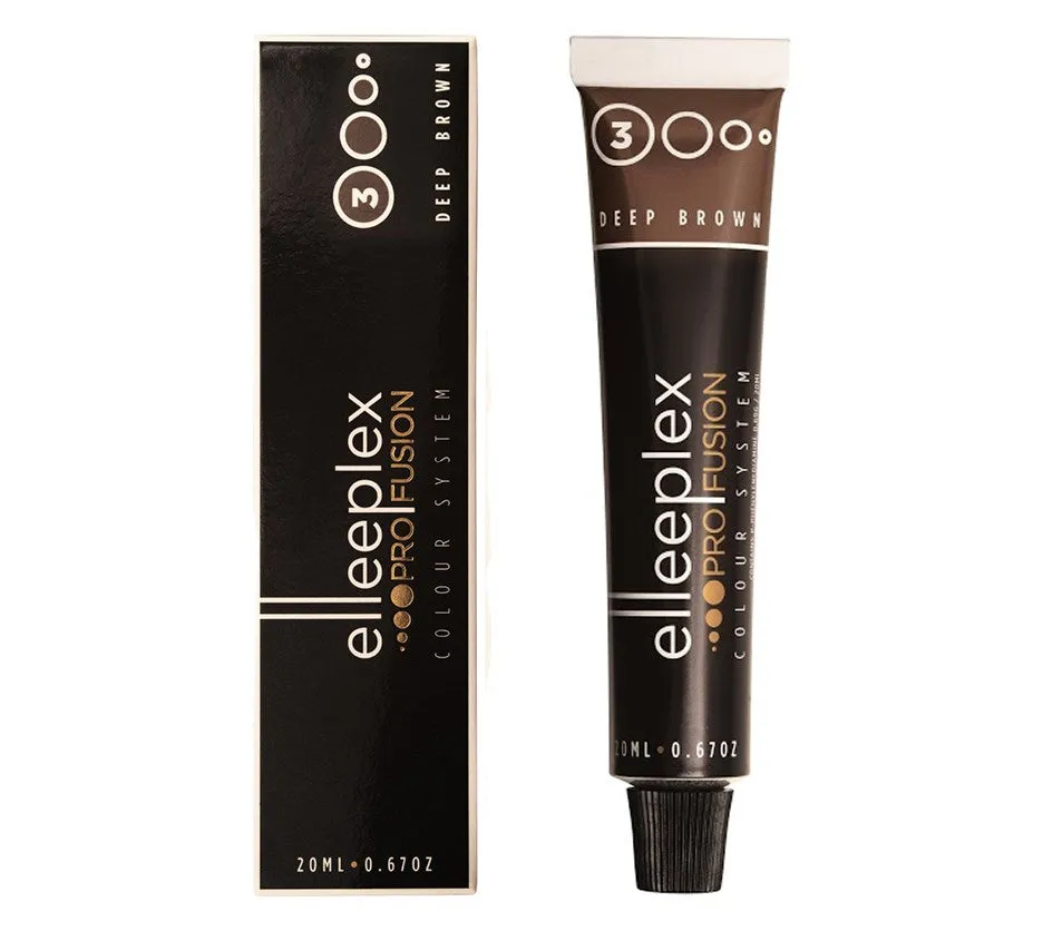 Elleeplex Pro Fusion Deep Brown #3 Tint - 20mls