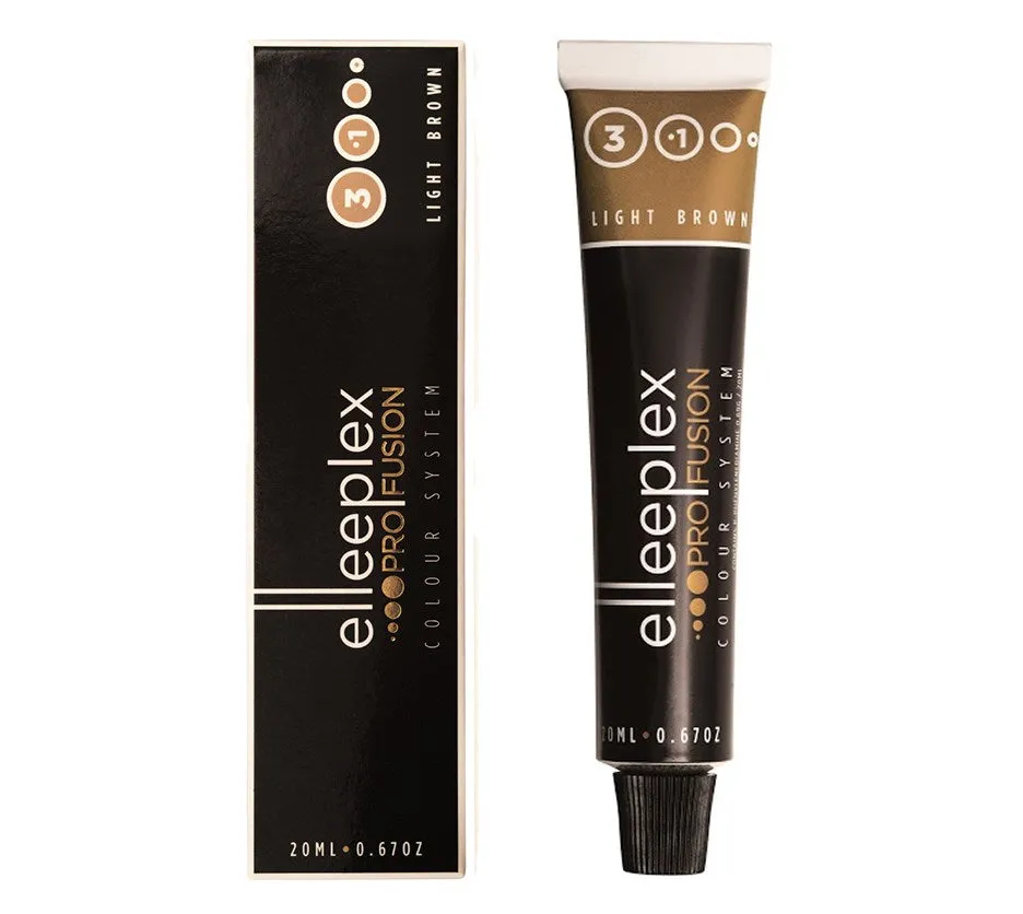 Elleeplex Pro Fusion Light Brown #3.1 Tint- 20mls