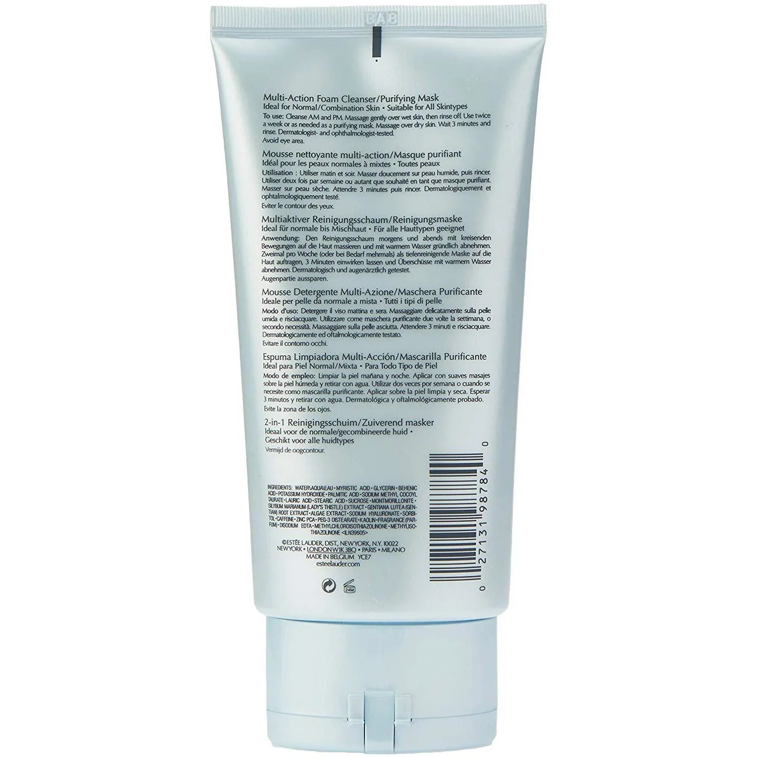 Estée Lauder Perfectly Clean Multi-Action Foam Cleanser/Purifying Mask 150 ml