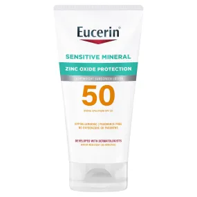 EUCERIN SENSITIVE MINERAL SPF 50 4 Oz
