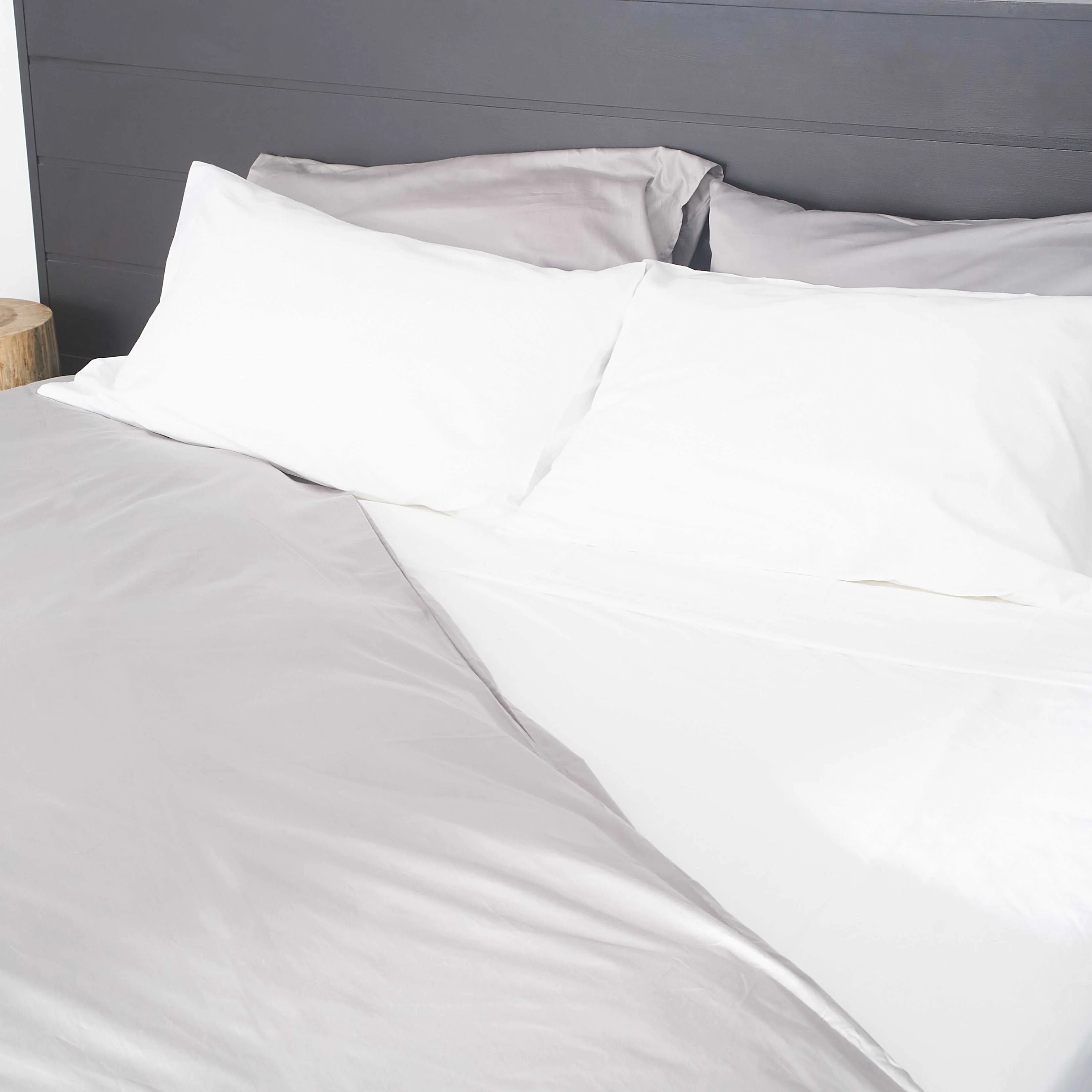Grey Foundation Sheet Set