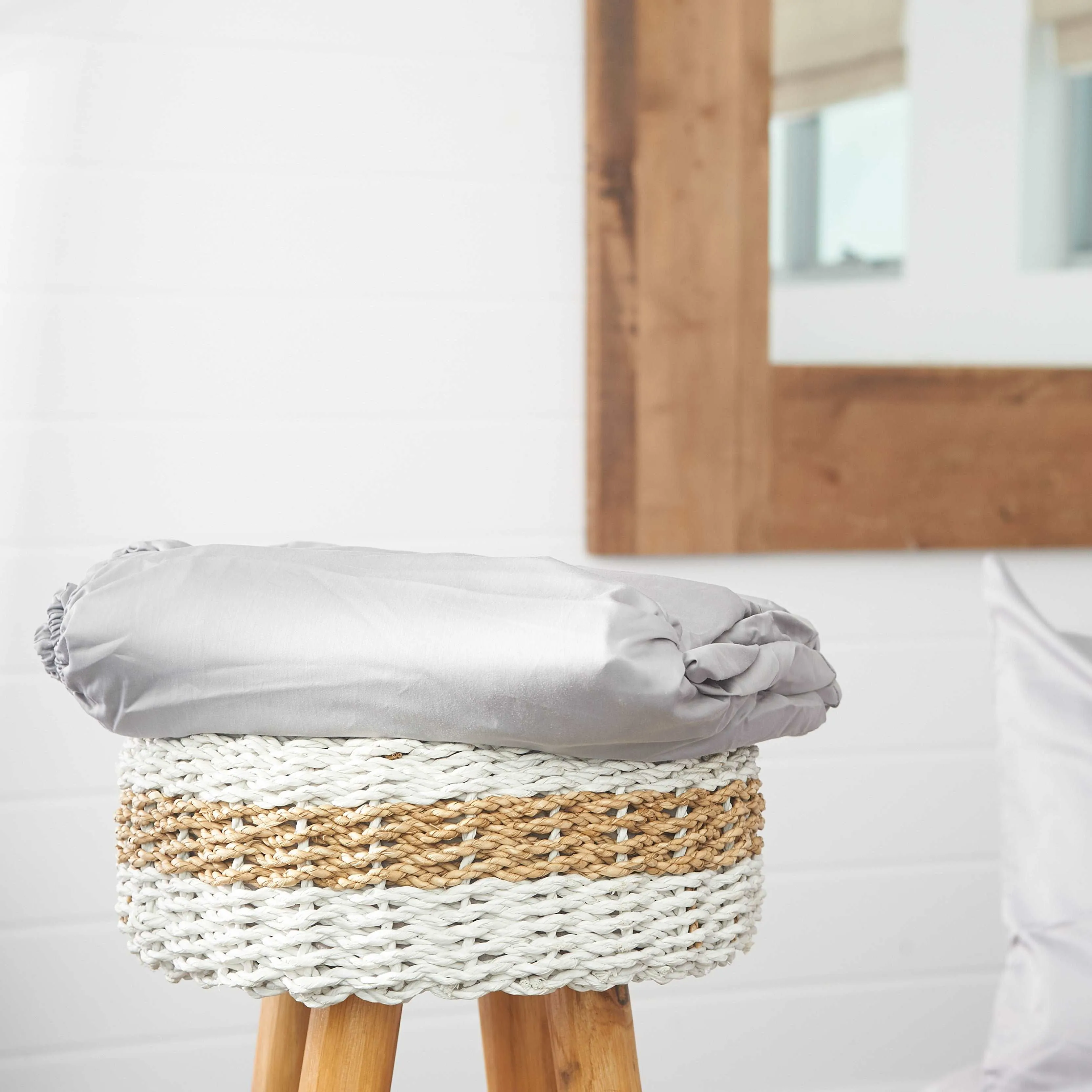 Grey Foundation Sheet Set