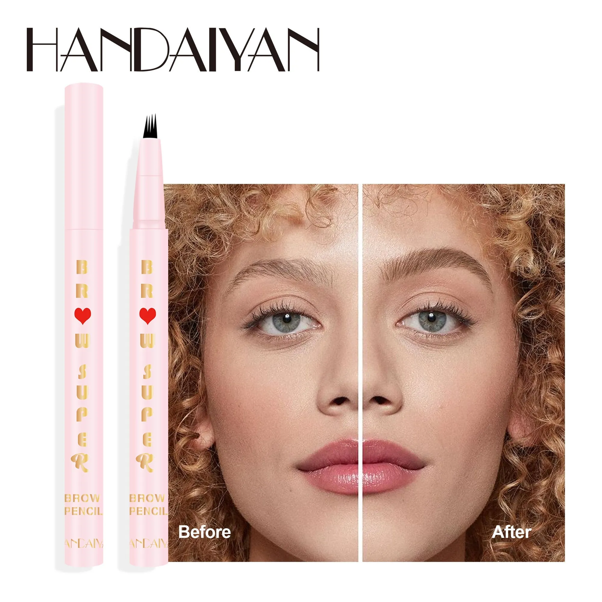 HANDAIYAN Four Fork Liquid Eyebrow Pencil