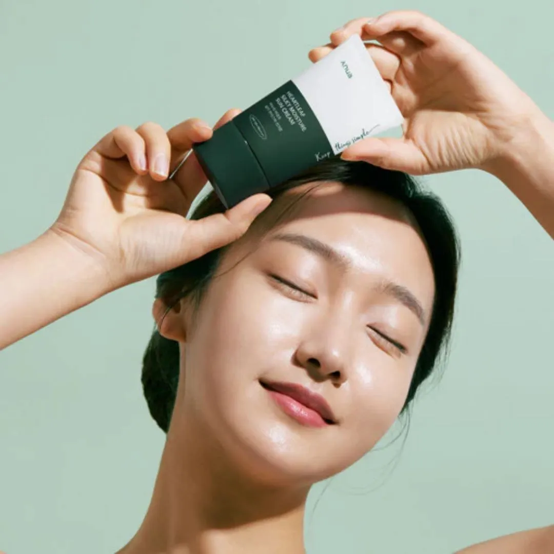 Heartleaf Silky Moisture Sunscreen 50ml