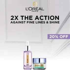 Hyaluron Expert Serum & 8h Shine Control Replumping Gel Duo