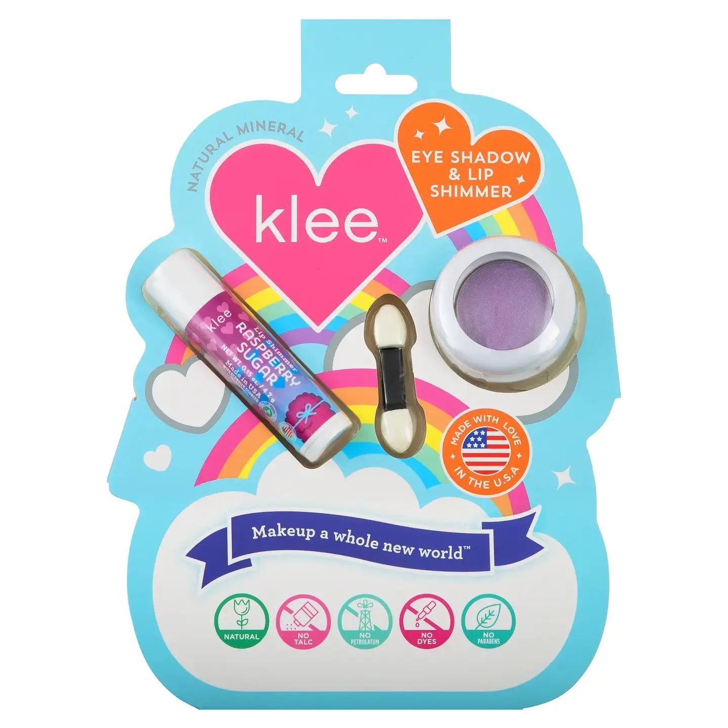 Klee Girls Blush and Lip Shimmer Duo