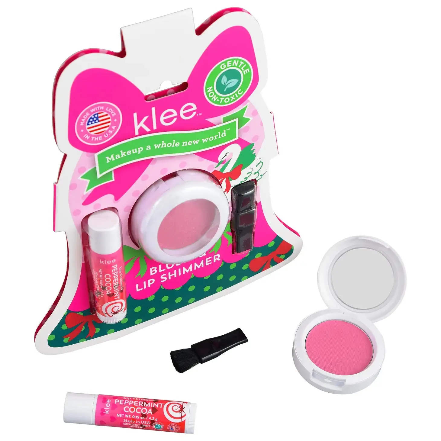 Klee Girls Blush and Lip Shimmer Duo