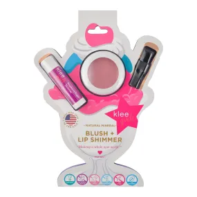 Klee Girls Blush and Lip Shimmer Duo