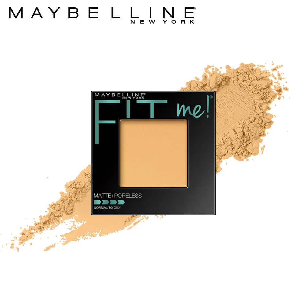 Maybelline New York Fit Me Matte   Poreless Powder, 220 Natural Beige
