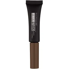 MAYBELLINE - TattooStudio Waterproof Eyebrow Gel Chocolate Brown - 0.23 fl oz (6.8 ml)