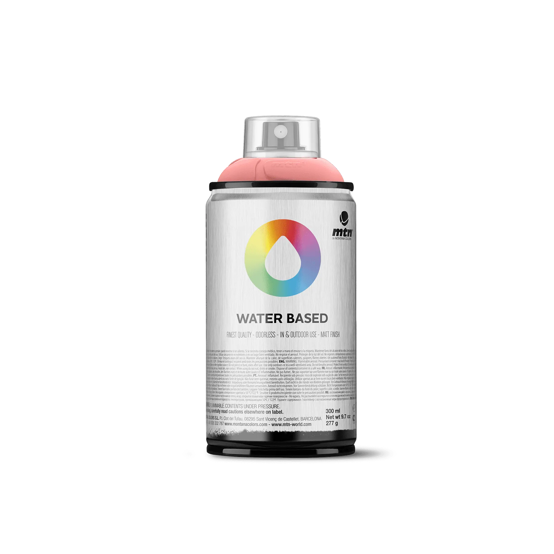 MTN Water Based 300 Spray Paint - <strong>New</strong> Cadmium Red Pale (WRV-322)