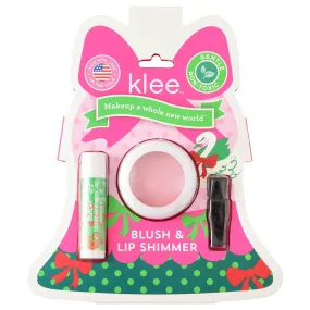 Natural Blush and Lip Shimmer Set - Tinsel Dream