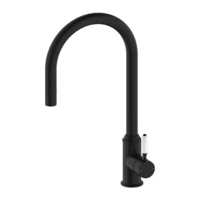 Nero York Pull Out Sink Mixer with Vegie Spray Function Matte Black