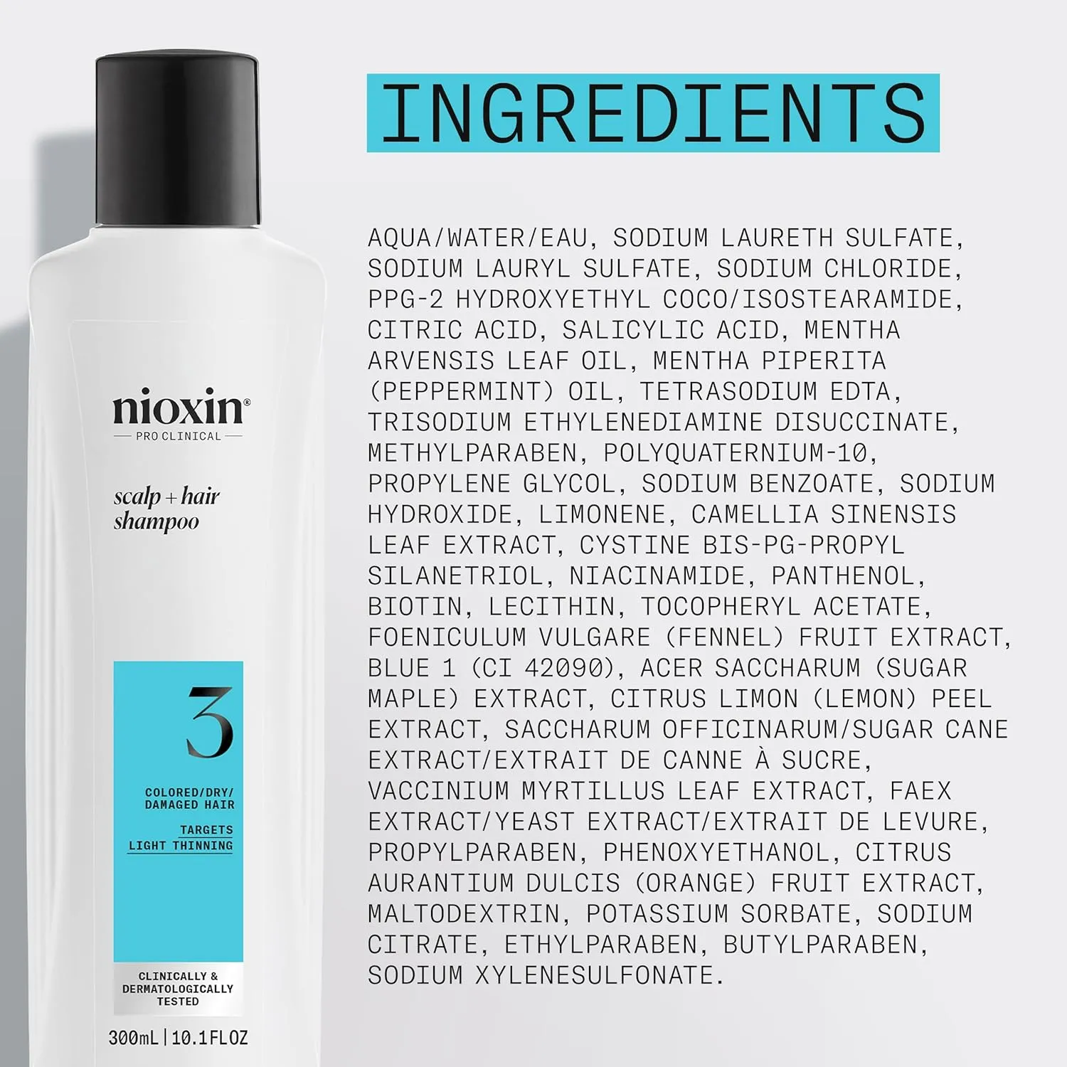 Nioxin Cleanser Shampoo System 3