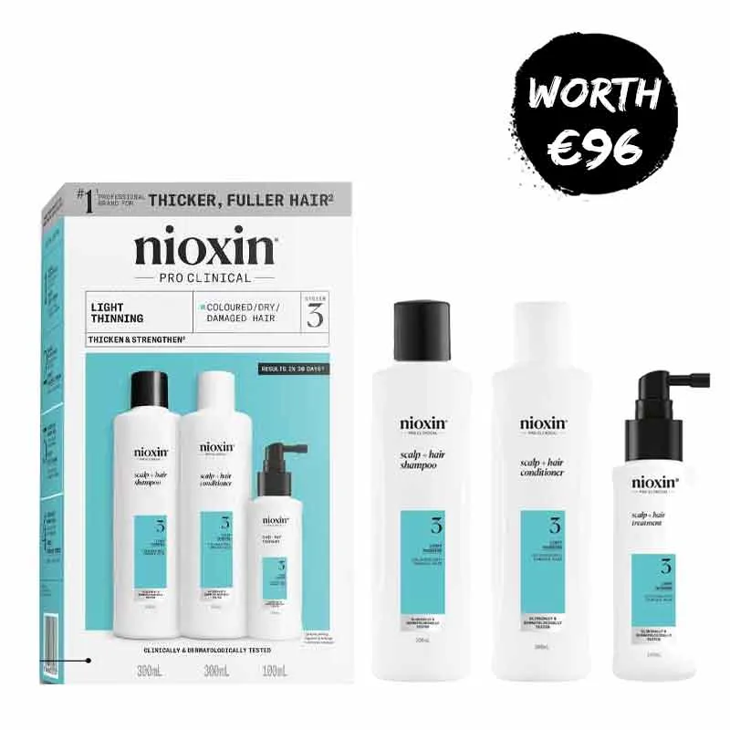 Nioxin System 3 Three Part Loyalty Kit