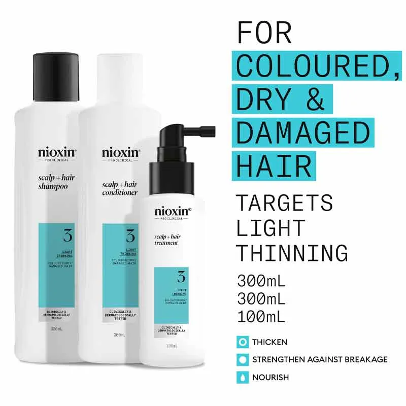 Nioxin System 3 Three Part Loyalty Kit