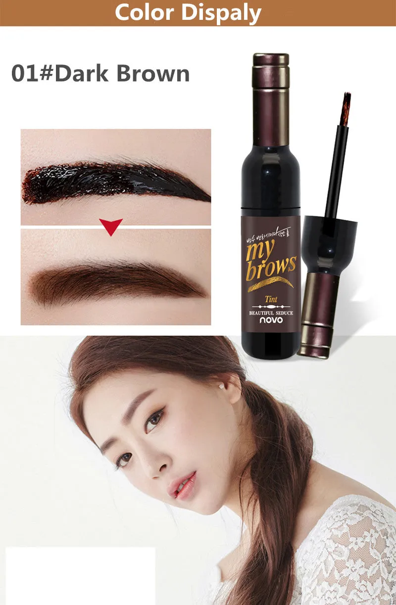 Peel Off Tint Waterproof Long-lasting Eye Brow Tattoo Gel Cream
