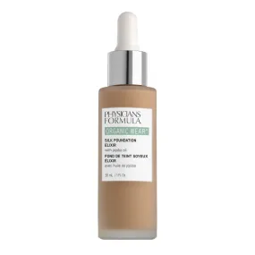 PHYSICIANS FORMULA - Organic Wear Silk Foundation Elixir Medium to Tan - 1 fl oz (30 ml)