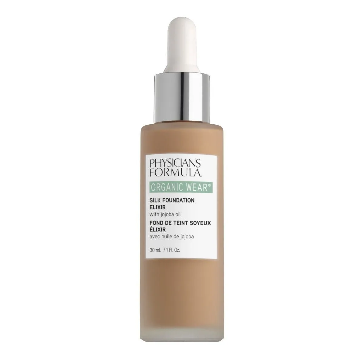 PHYSICIANS FORMULA - Organic Wear Silk Foundation Elixir Medium to Tan - 1 fl oz (30 ml)