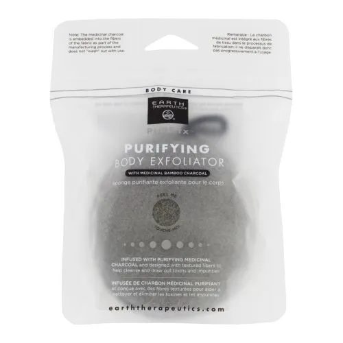 Pure FX Purifying Body Exfoliator with Sponge 1 Each By Earth Therapeutics
