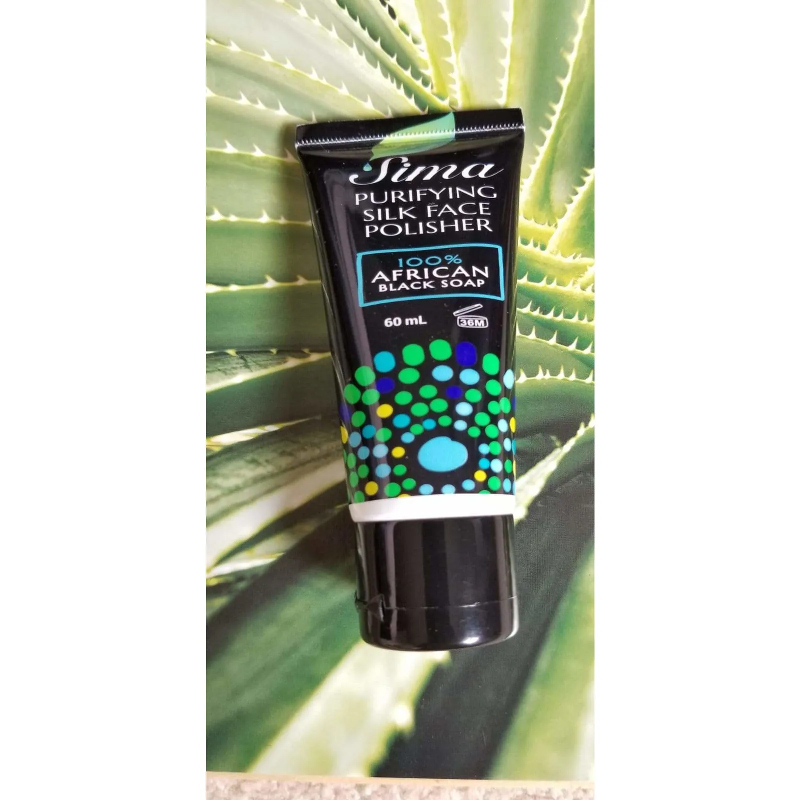 SIMA PURIFYING SILK FACE POLISHER 100% AFRICAN SOAP